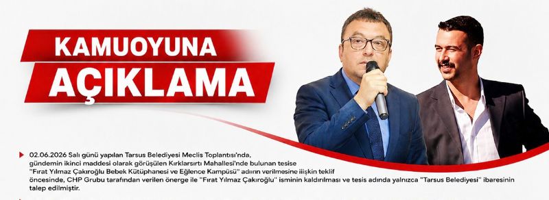 Tarsus�ta �ak�ro�lu krizi b�y�yor!