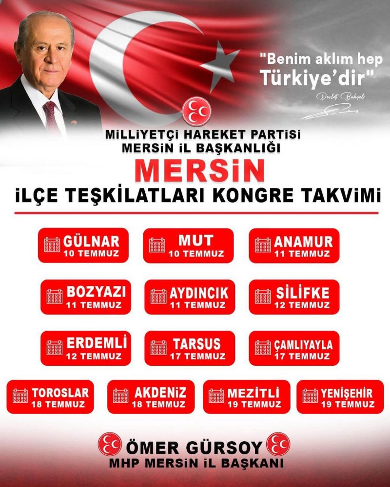 MHP te�kilatlar� kongreye gidiyor