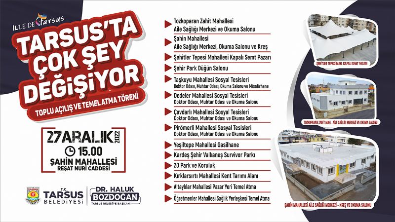 Tarsusta ok ey deiiyor!...