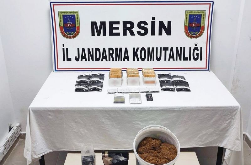 Mersin’de kaak makaron operasyonu...