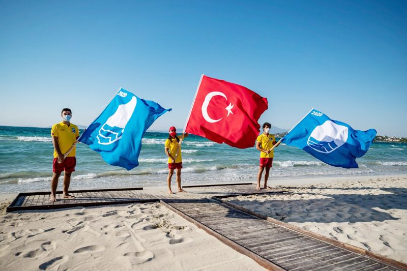 Mersin sahili uzun ama  mavi bayrak yetersiz!...