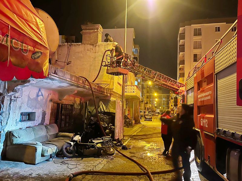 Mersin’de sahur vakti  byk panik...