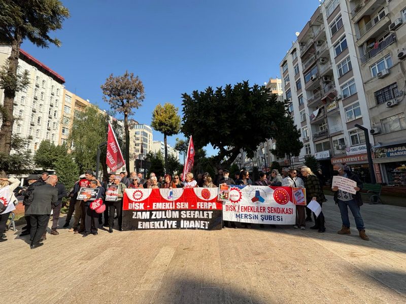 Emekli: �sadaka� de�il, insanca ya�am hakk� istiyor