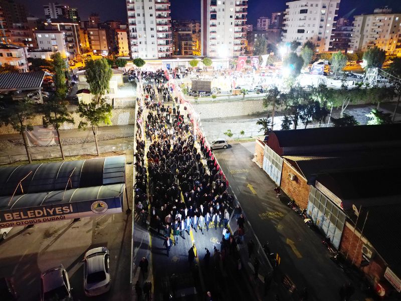 Erdemli�de 4. k�pr� hizmete a��ld� 