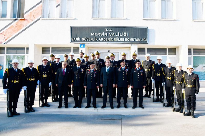 Jandarma Genel Komutan  Orgeneral Arif etin Mersin’de...