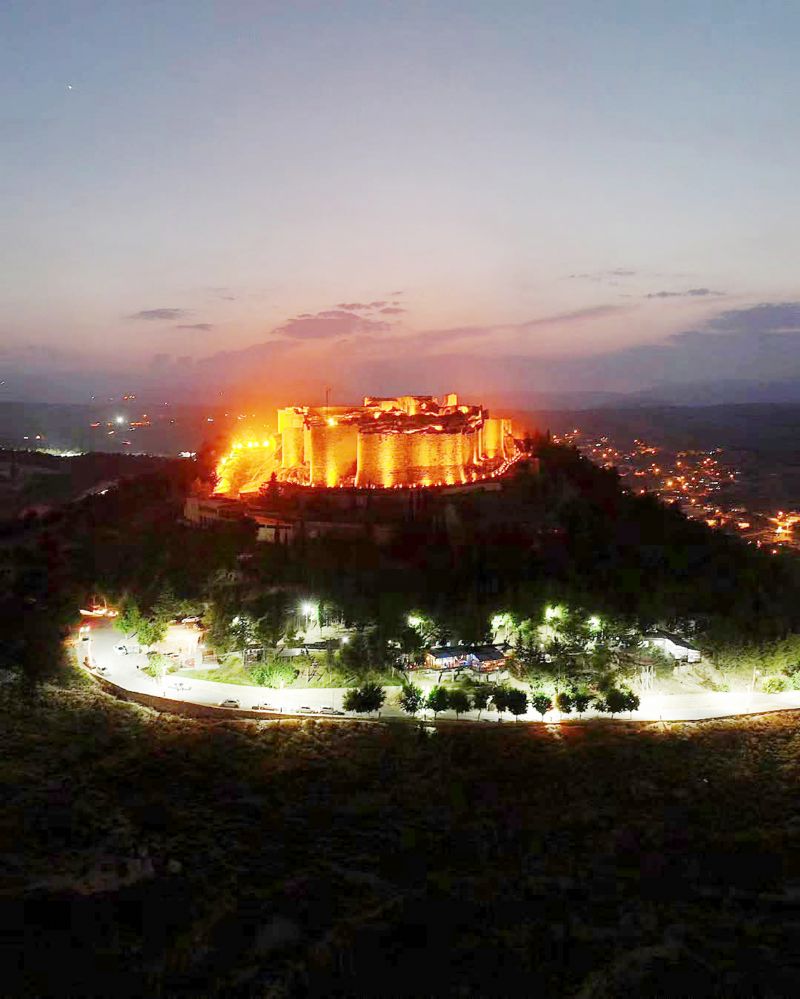 Silifke Kalesi�nde g�rsel ��len