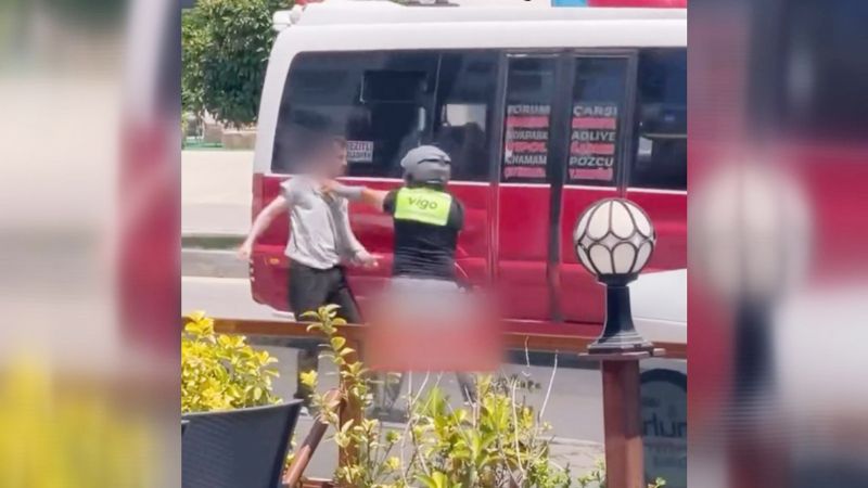 Trafikte kavgan�n faturas� a��r oldu
