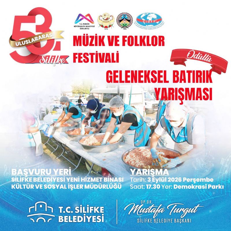 Silifke Festivali i�in geri say�m ba�lad�