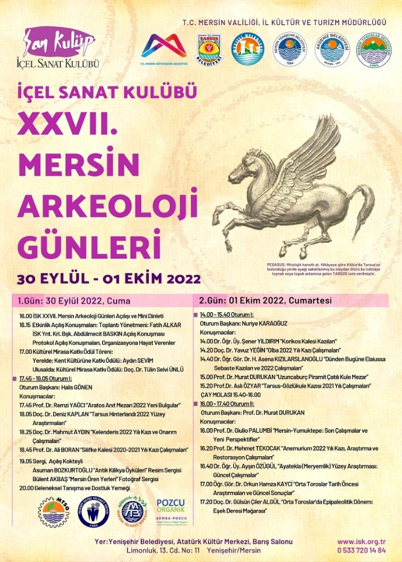 Mersin Arkeoloji Gnleri balyor...