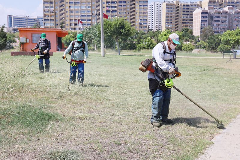 Toroslarda park ve yeil alanlara yaz bakm...