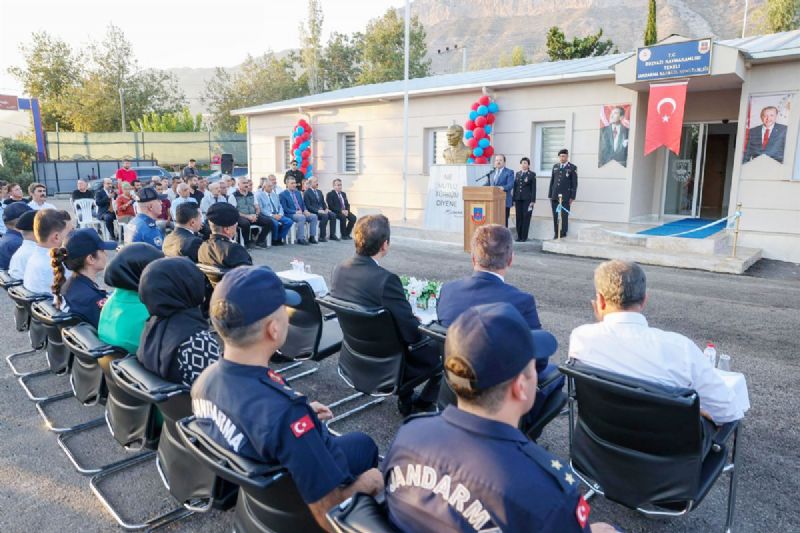 Tekeliye jandarma karakolu geldi