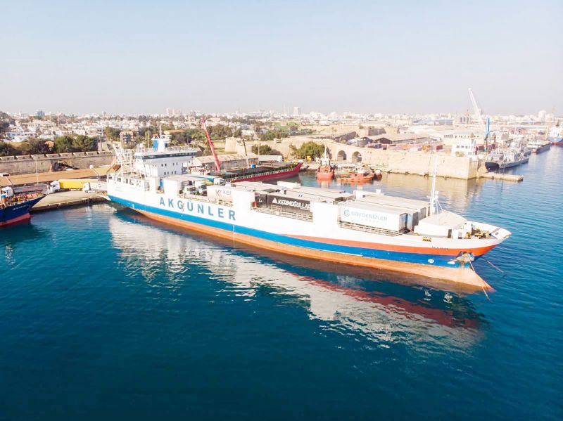 Mersin�de Ro-Ro Marin Gemisi denetimden ba�ar�yla ge�ti