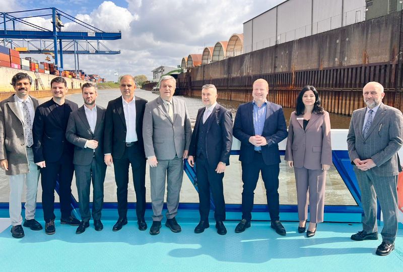 T�rkiye�den, Almanya�ya Mersin �zerinden lojistik hamle