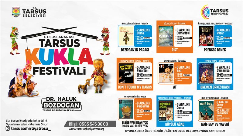 Tarsusun artk bir tiyatro festivali var!...