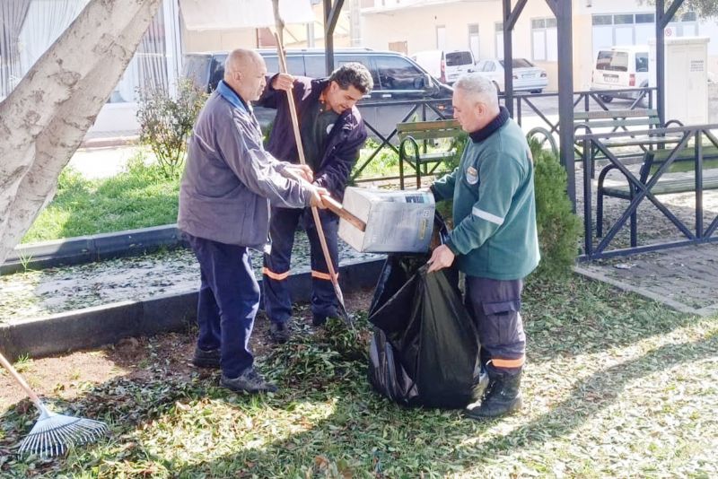 Toroslarda park ve yeil alanlara bahar bakm...