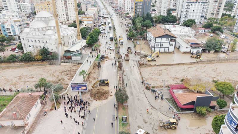 Mersin afetlerin merkezi haline geldi