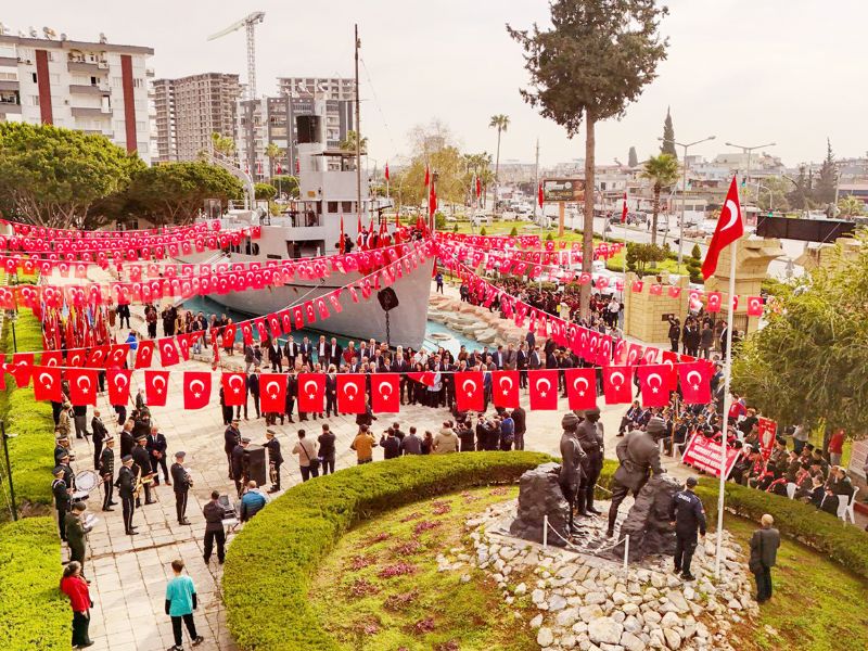 Tarsus�ta 18 Mart: Nusret�in izinde anlaml� bulu�ma