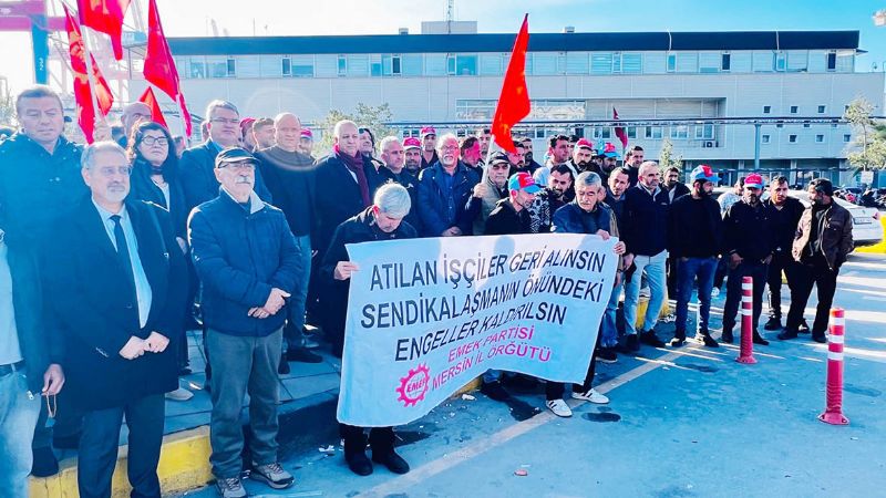 Liman i��isi direni�te kararl�!