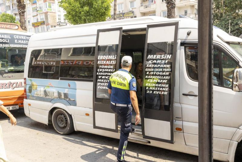 Mersin’de toplu tama aralarna klima denetimi...