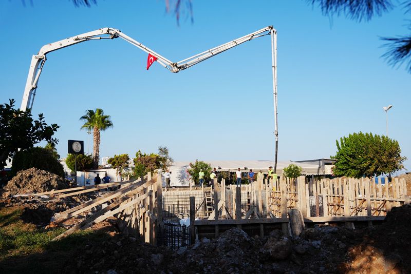 Erdemli Okuma ve  Ders �al��ma Merkezi�nin temeli at�ld�