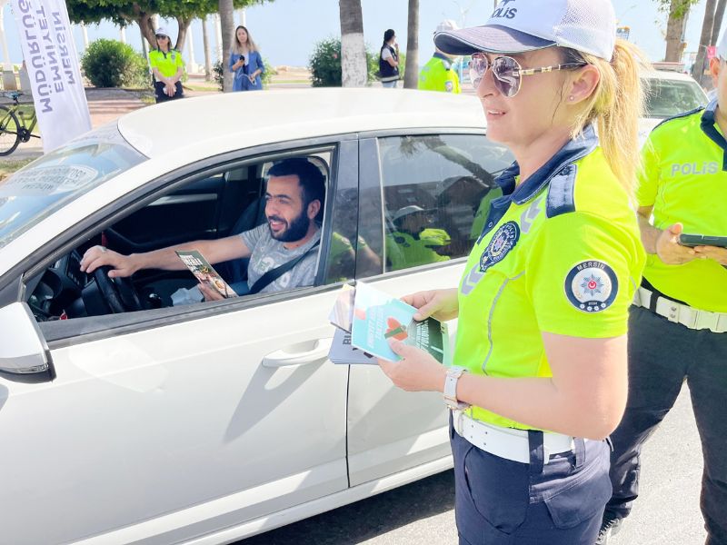 Tatil blgelerinde trafik denetimi sryor...