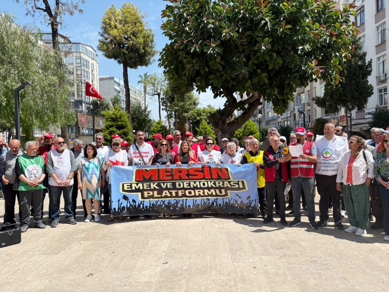 Mersin�de emek�iler 1 May�s�a haz�rlan�yor 