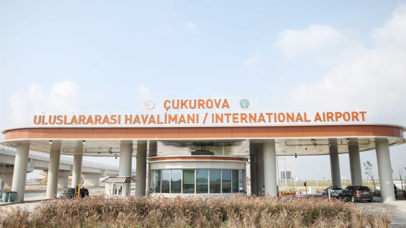 Mersin sanayisinin gz ukurova Havalimannda...