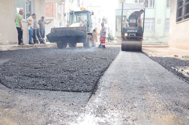 Toroslarda yol asfalt bakm almalar devam ediyor...