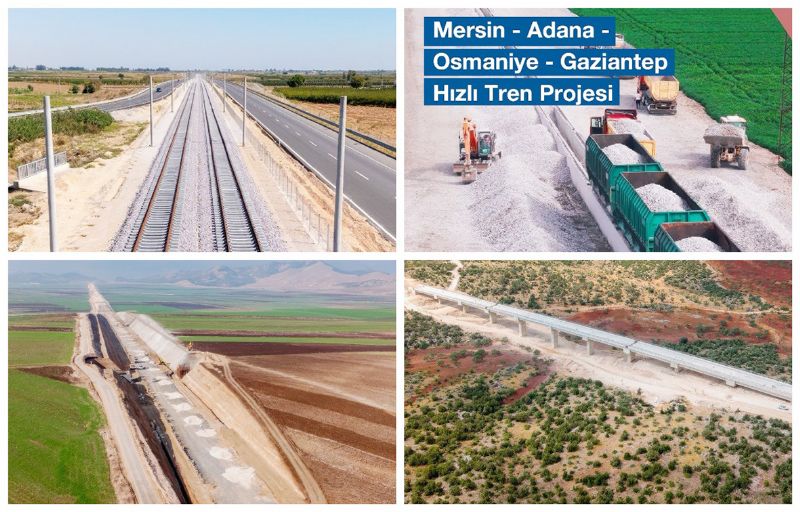 H�zl� Tren Projesi�nde in�aat y�zde 81�e ula�t�