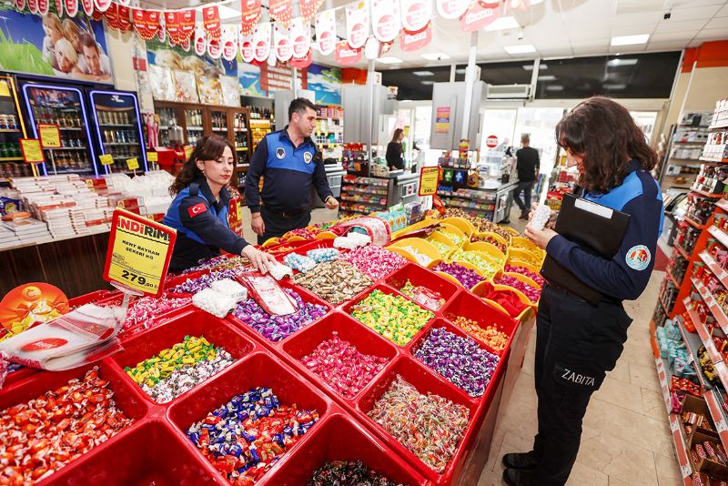 Mezitli�de bayram �ncesi s�k� denetim