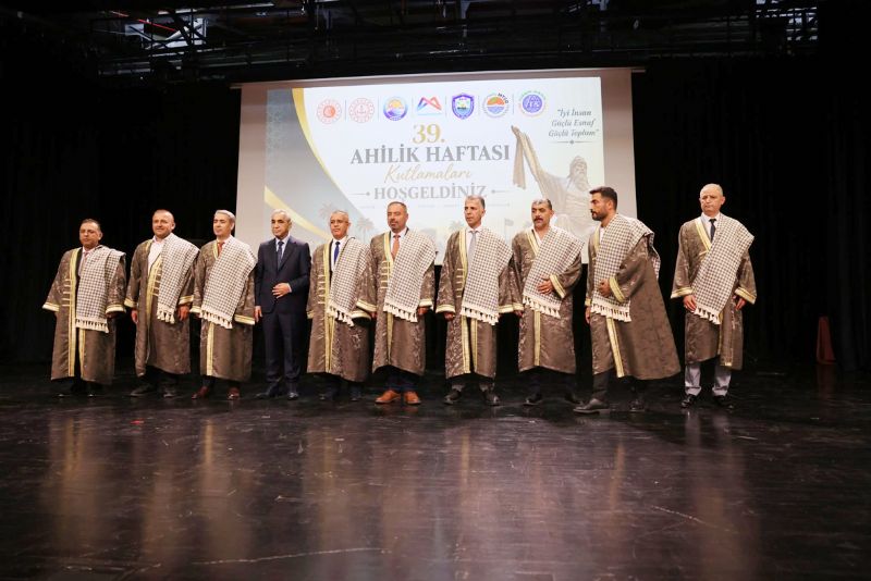 39. Ahilik K�lt�r� Haftas� Mersin�de kutland�