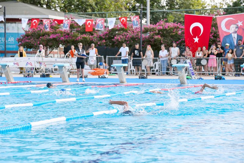 ocuklar, zorlu parkurda ter dkt...