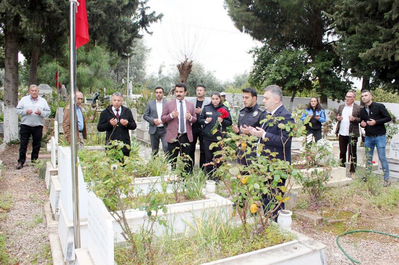 Erdemli’de ehit polisler iin Mevlid-i erif okutuldu  ...