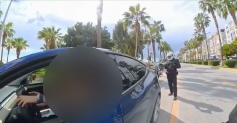 Mersin�de trafikte 360 derece denetim