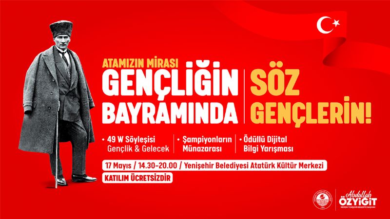 Yeniehir 19 Mays  genlerin fikirleriyle kutlayacak