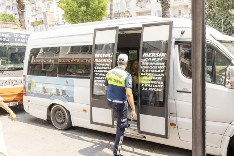 Mersinde binlerce araca  trafik cezas yazld!...