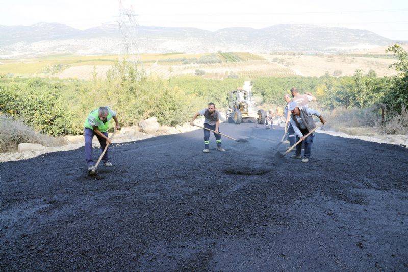 Hebilli Mahallesinin zarar gren yollar asfaltlanyor...