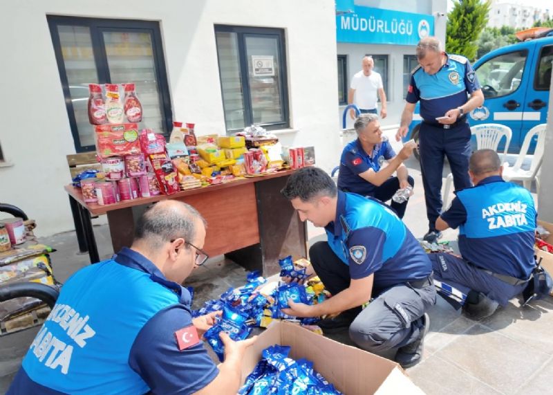 Akdeniz�de tarihi ge�mi� g�da �r�nleri ele ge�irildi