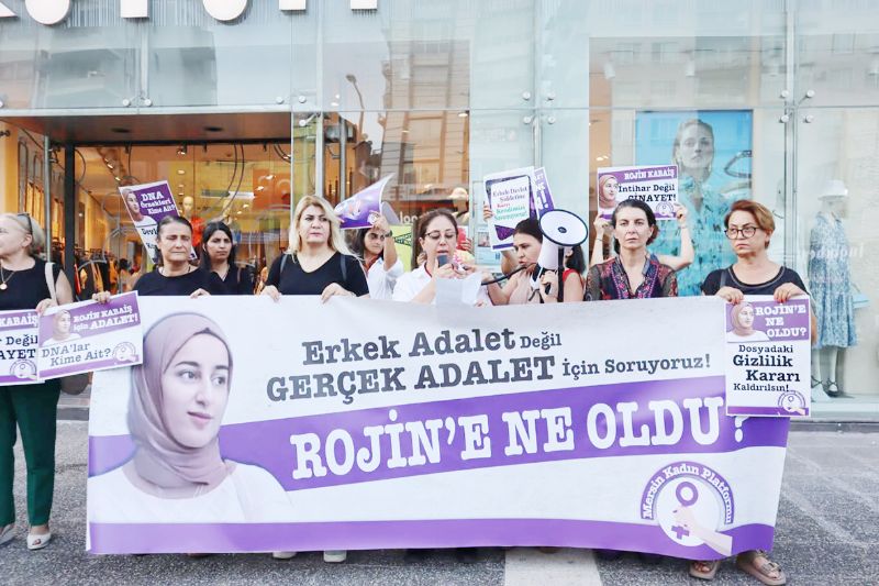 Mersin�den Rojin Kabai� i�in adalet �a�r�s�!