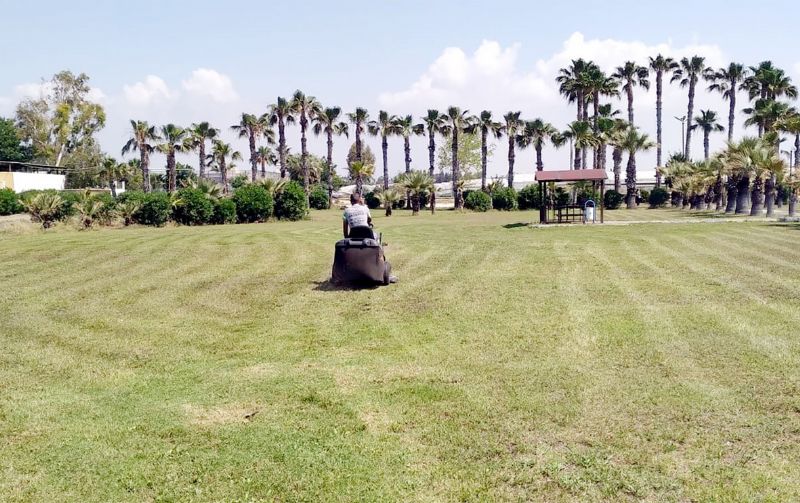 Akdenizde parklar, spor sahalar ve yeil alanlar elden geiyor...