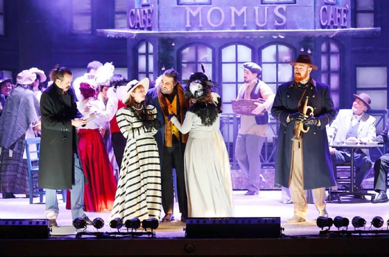 Mersin DOB�dan La Boh�me operas�