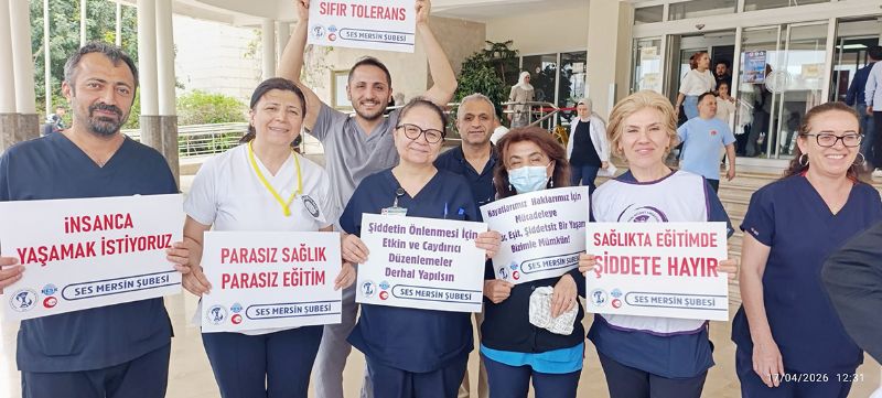 Sa�l�k��lardan hastanelerde ��iddet� eylemi