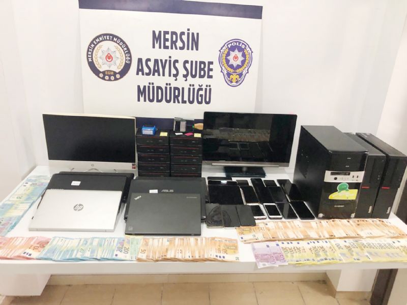 Mersinde ar merkezi kurup  Almanlar dolandrmlar