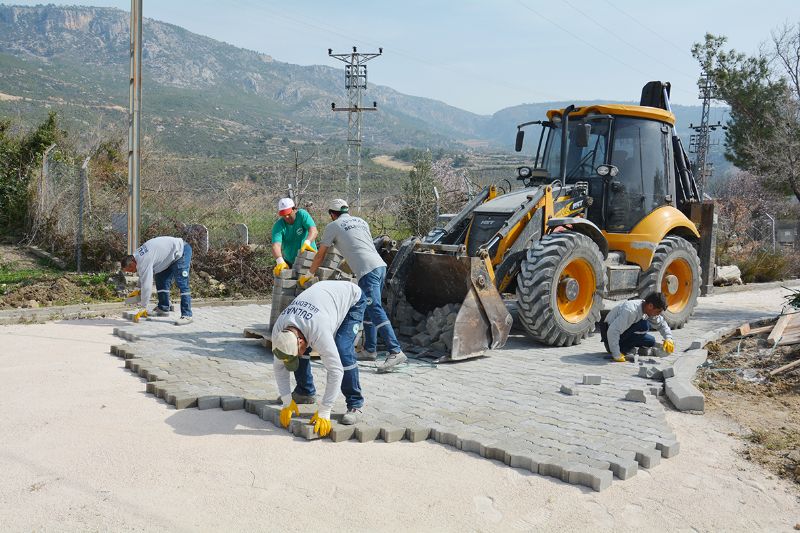 Glnarda yol almalar hzla devam ediyor...