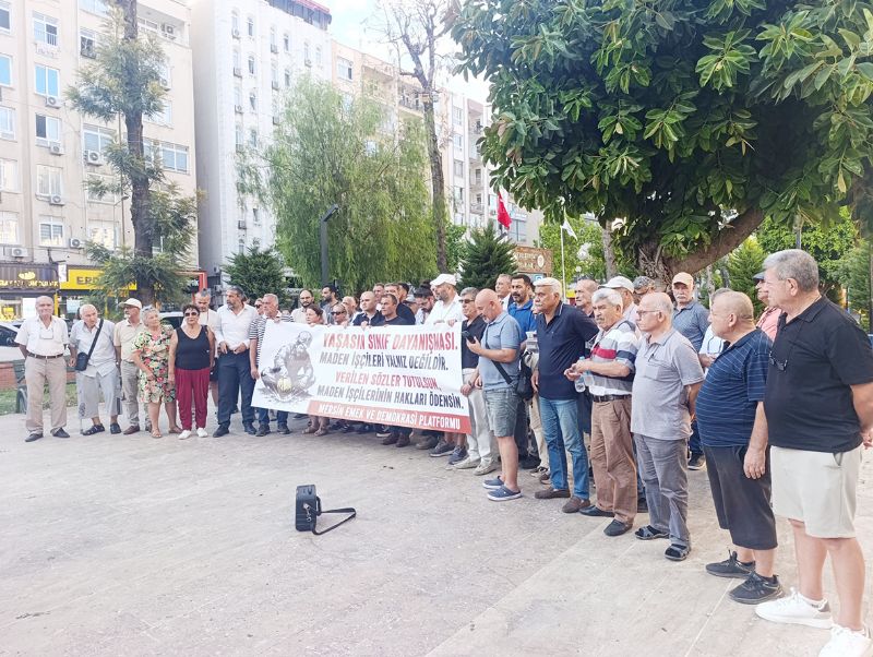 Mersin�de maden i��ilerine destek 