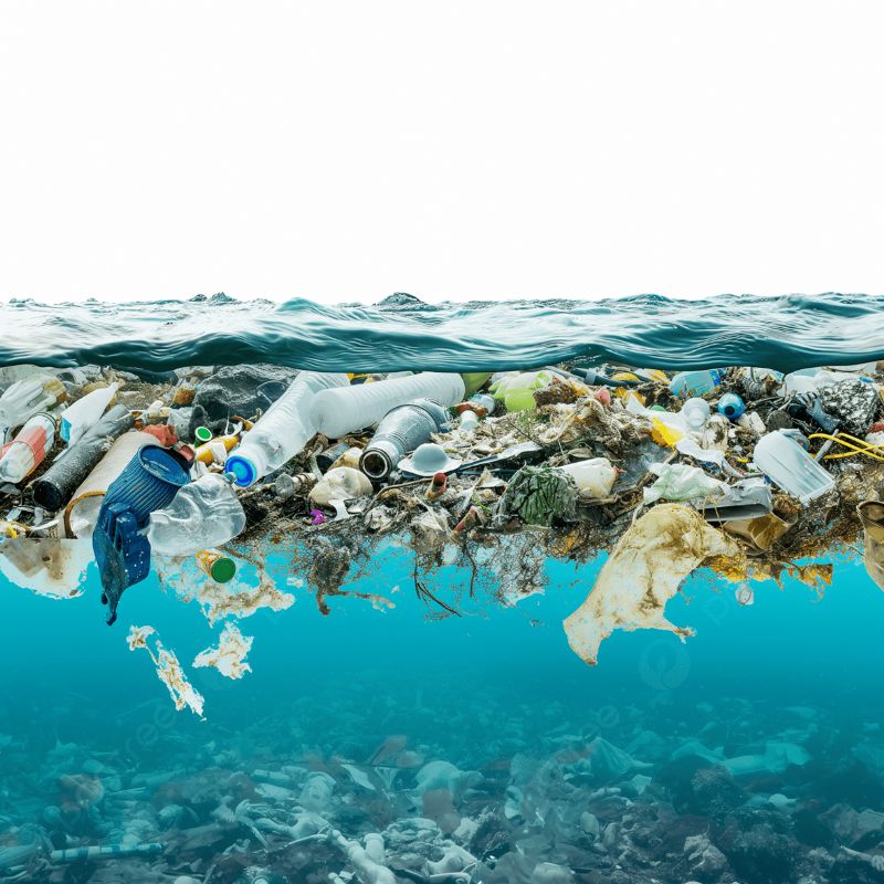 Denizdeki plastik at�k kirlili�i s�n�rlar� a�t�!
