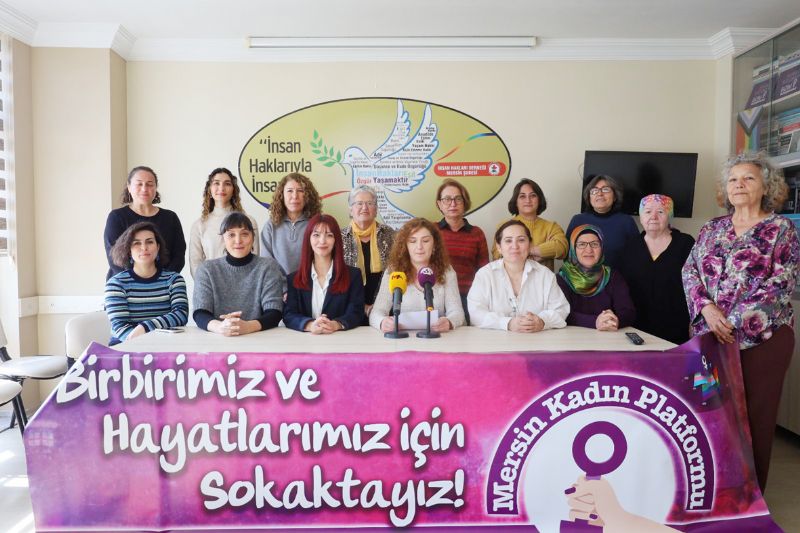 Mersin�de kad�nlar 8 Mart�ta alanlarda olacak