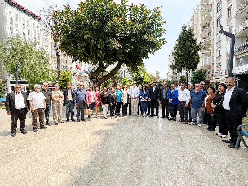 Mersinli muhtarlardan �iddete kar�� ortak tepki 