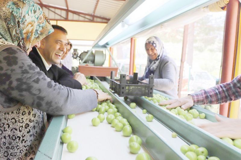 Silifke erii dnyaya sofralarnda...