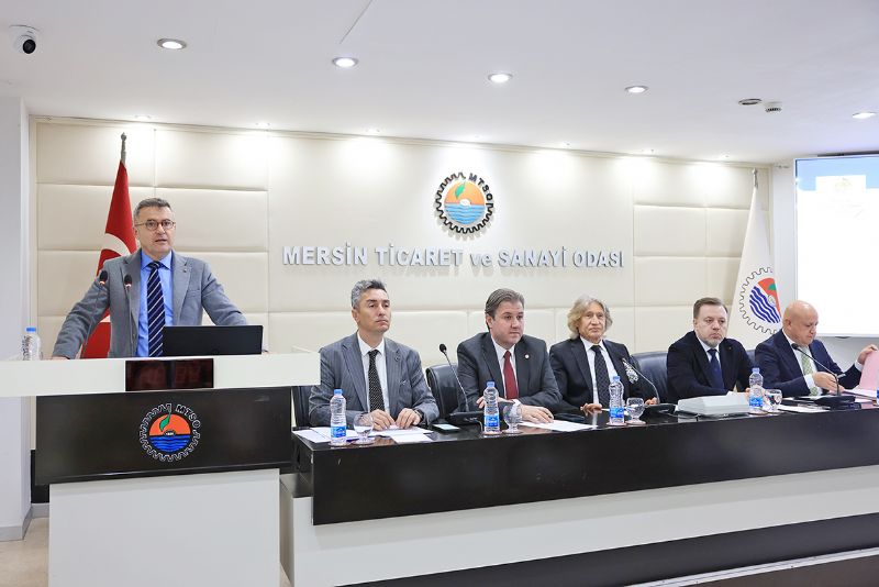 �Yeni tedarik zincirinin merkezi Mersin olmal�� 